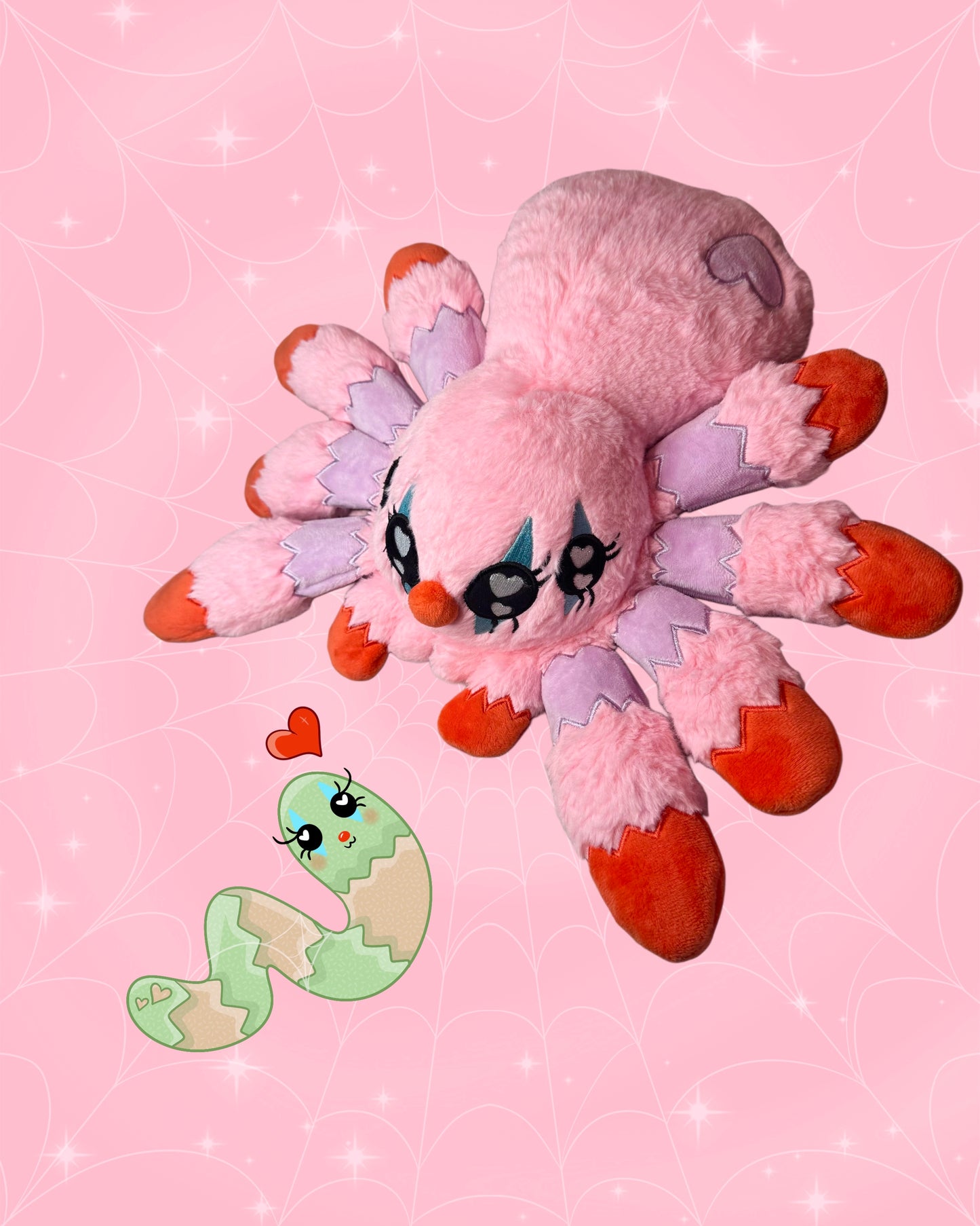PRE-ORDER Cutie The Clown Spider Plush