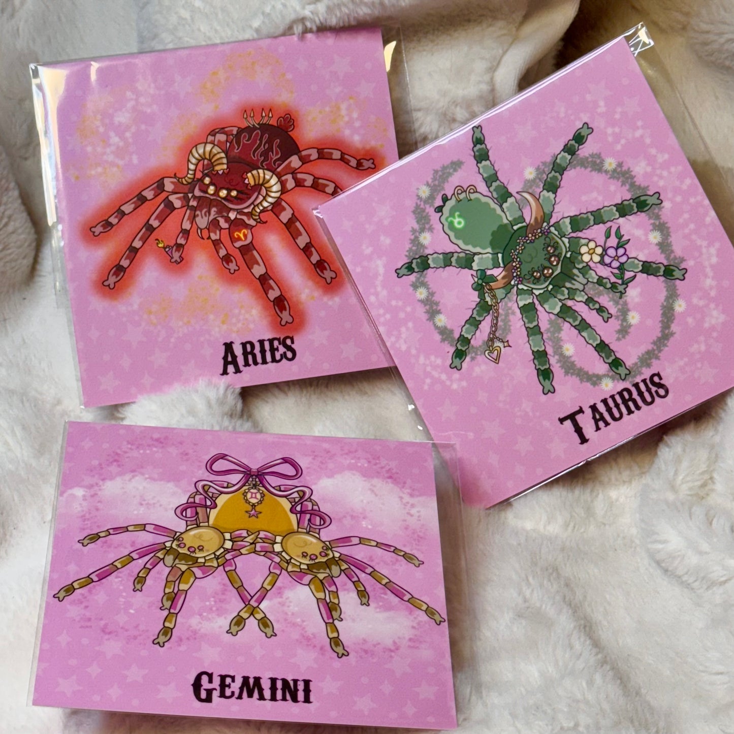 GEMINI Zodiac Tarantula Print