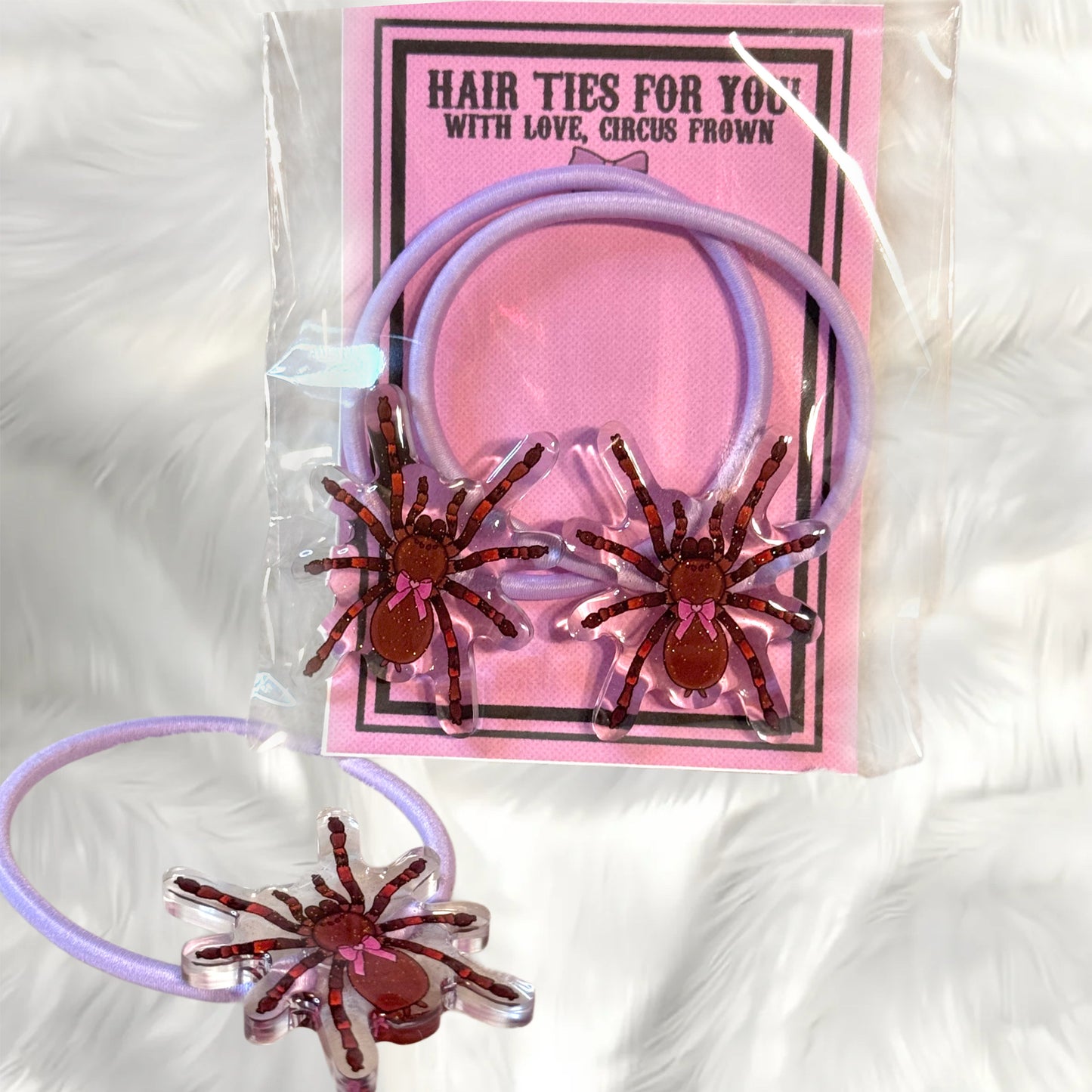 Tarantula Cutie Hair Ties