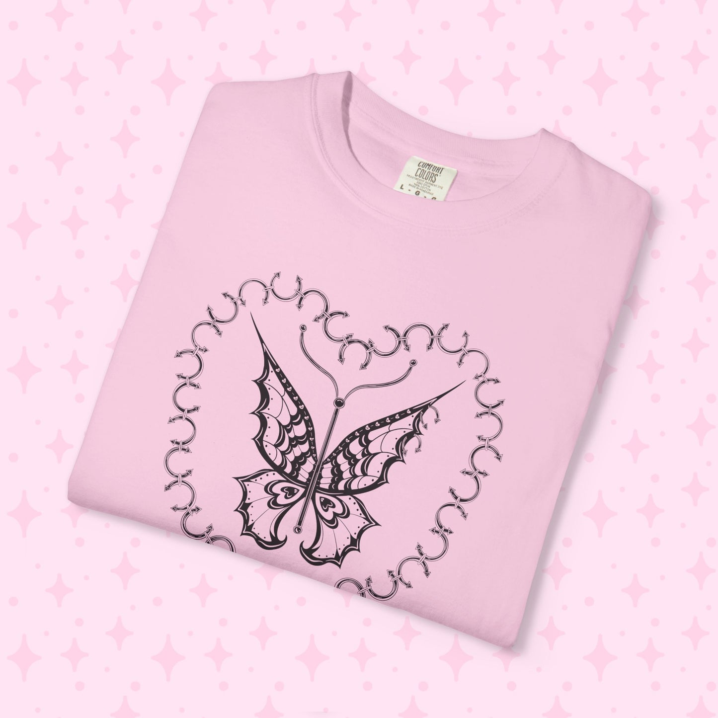 Pierced Butterfly Unisex Tee