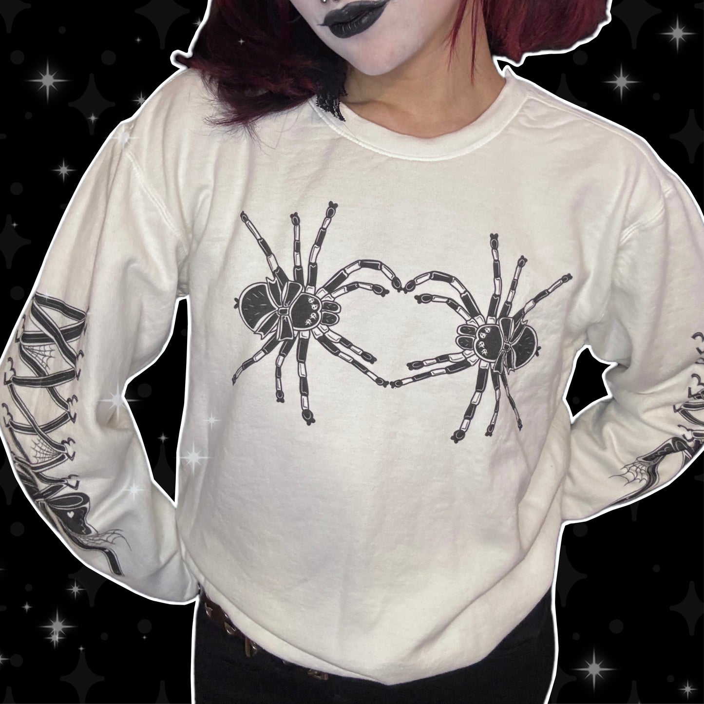 The Spider Lovers Circus Frown Sweatshirt