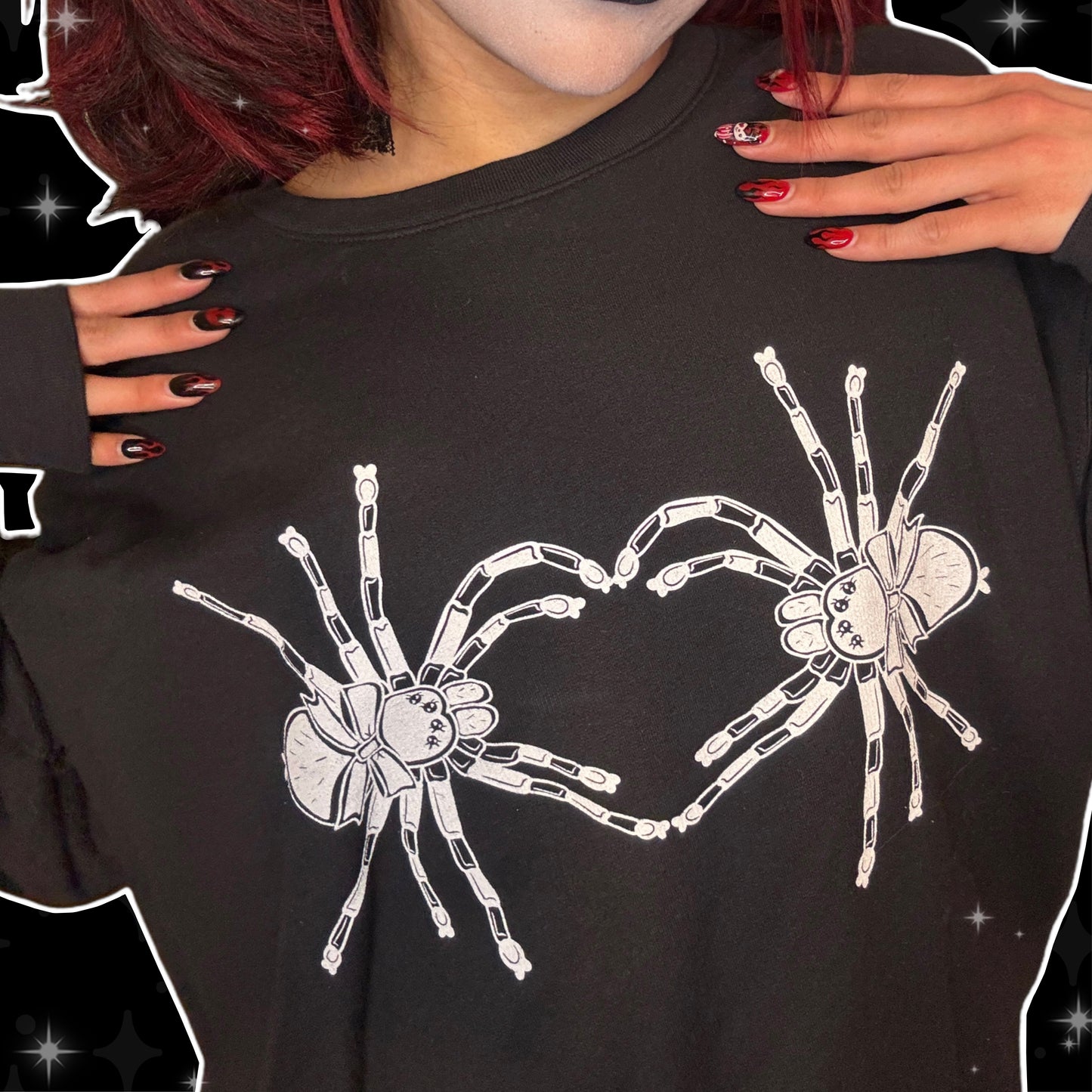 The Spider Lovers Circus Frown Sweatshirt