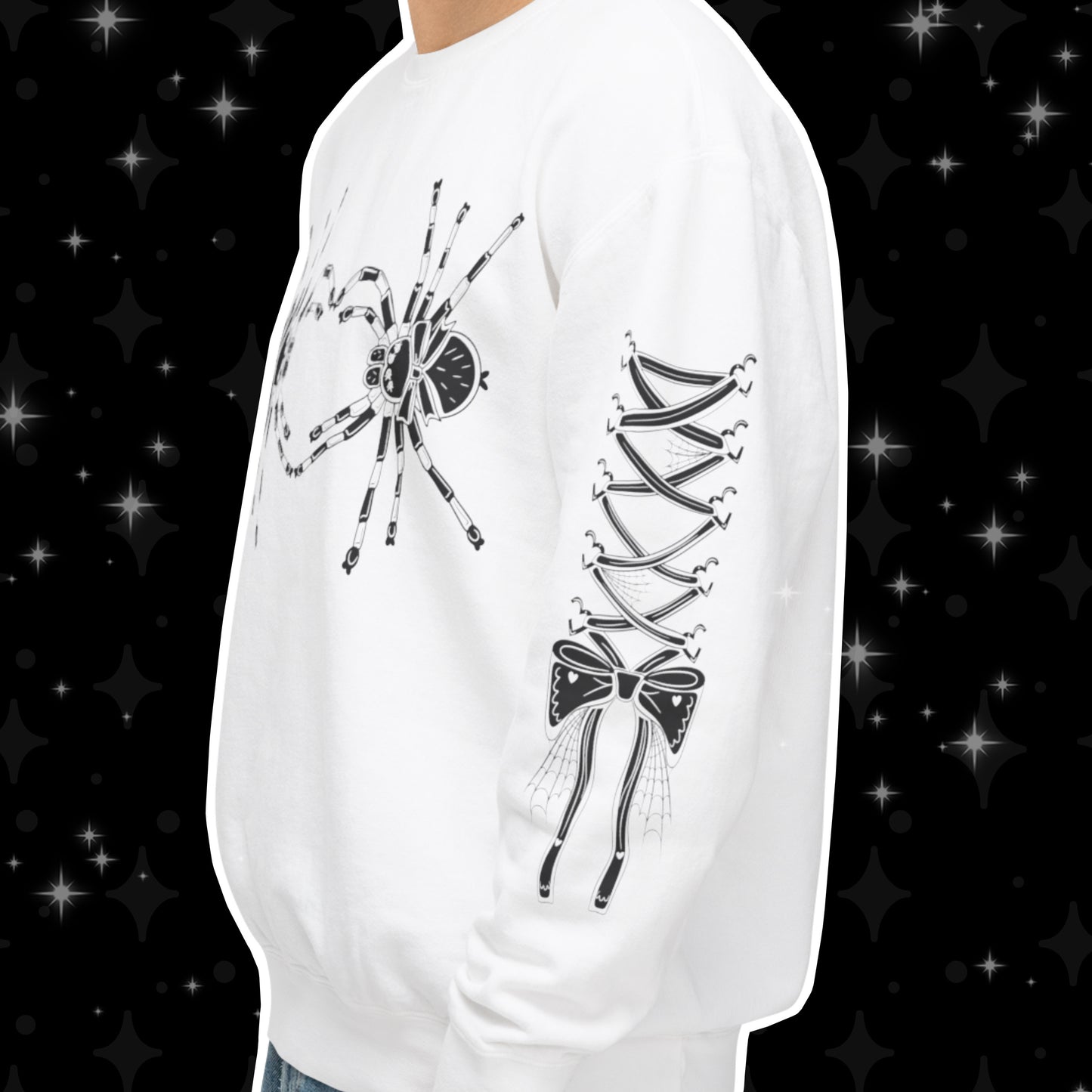 The Spider Lovers Circus Frown Sweatshirt