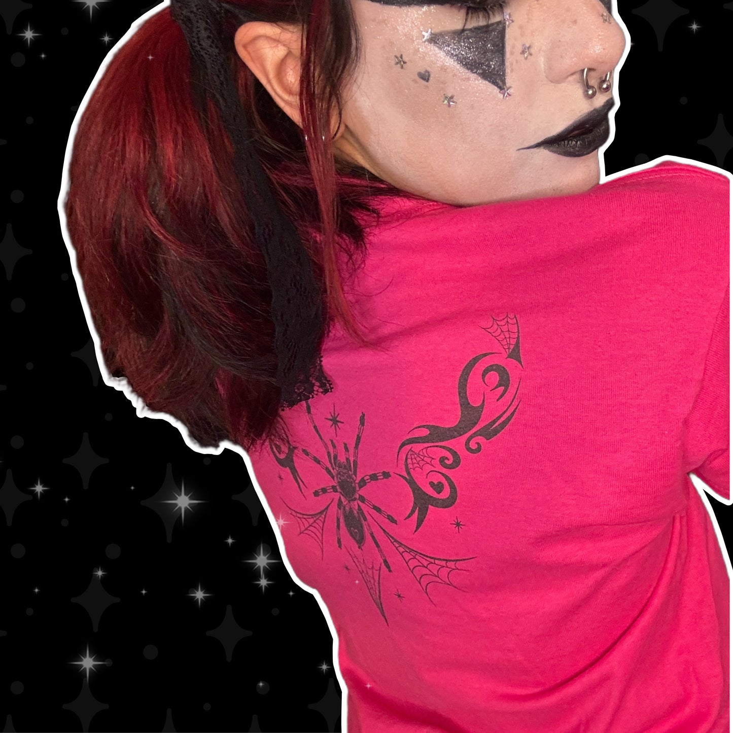 HOT GIRLS LOVE SPIDERS Tee