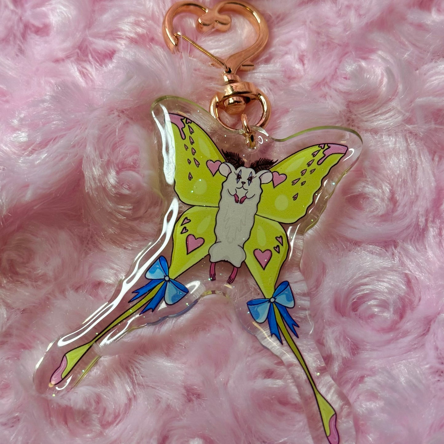 Moth Mousie Keychain