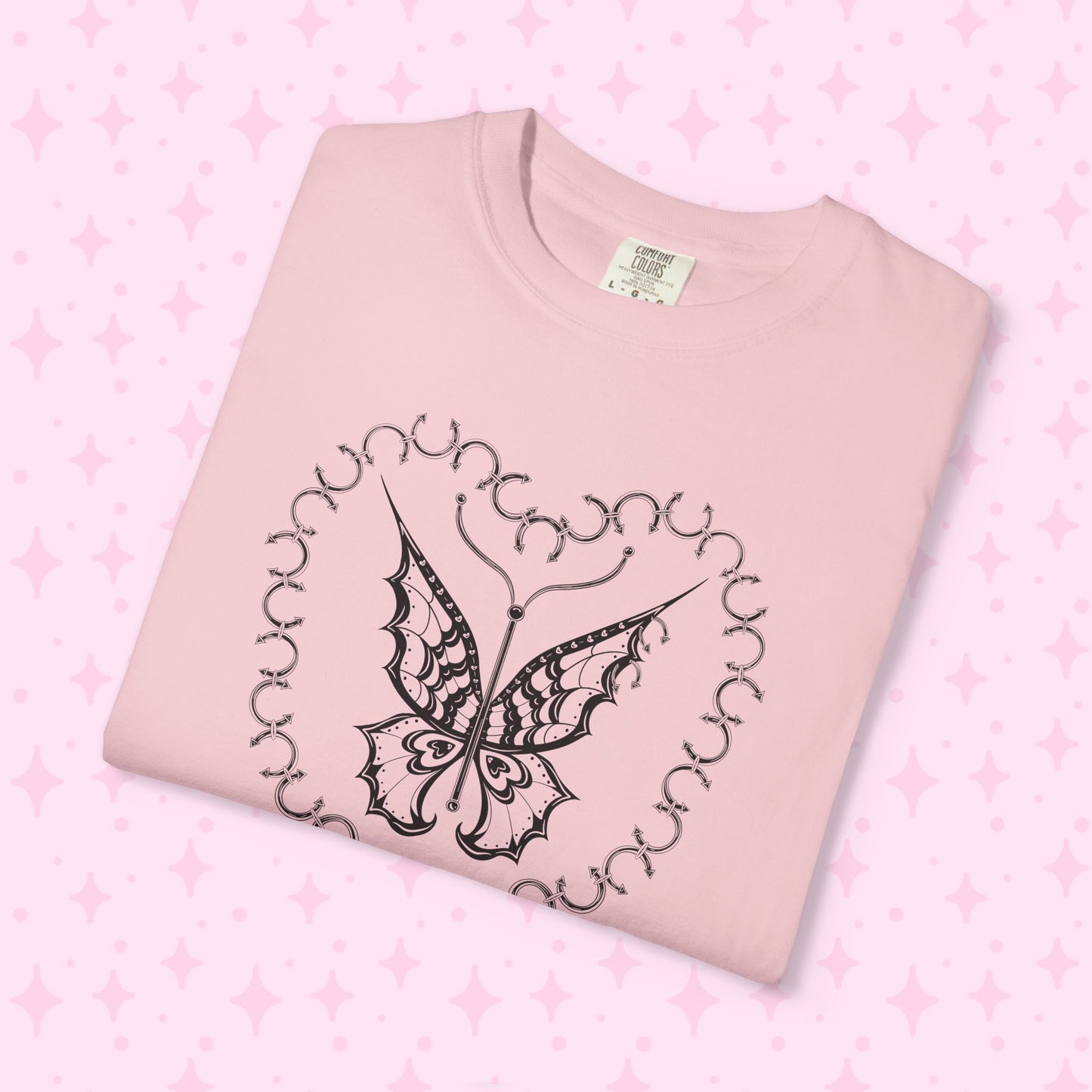 Pierced Butterfly Unisex Tee