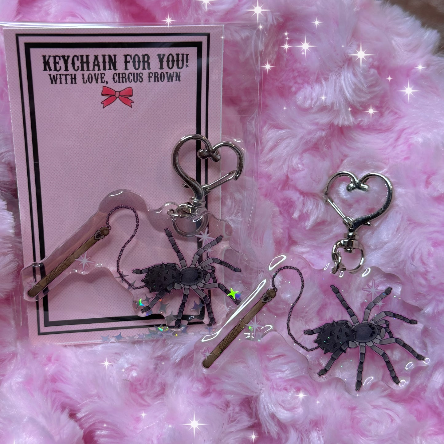 Flail Tarantula Keychain