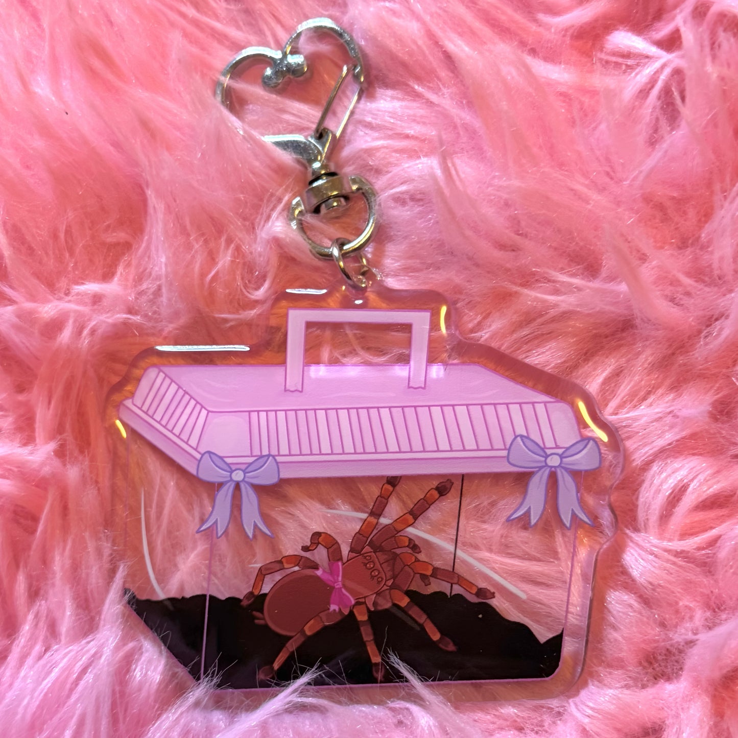 Tarantula Traveler Keychain