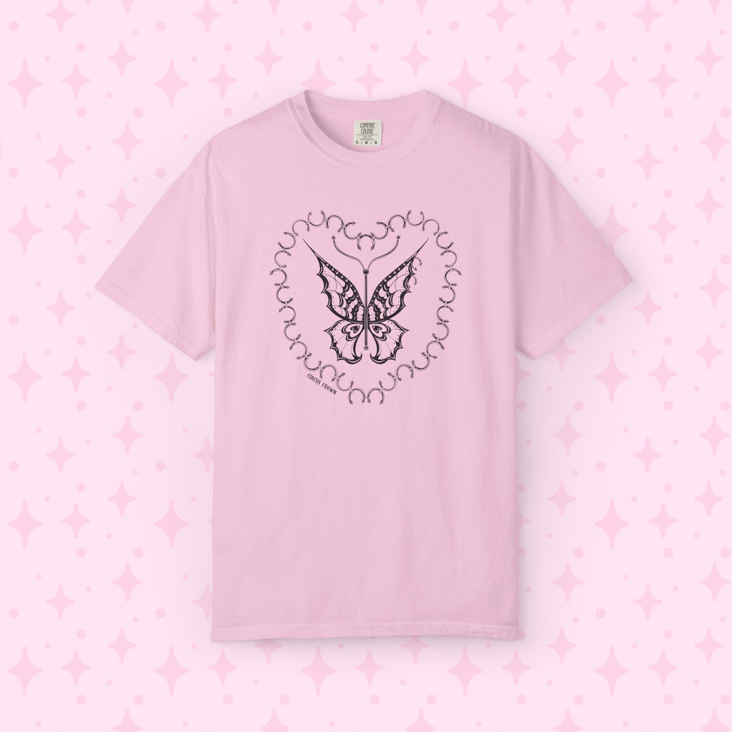 Pierced Butterfly Unisex Tee