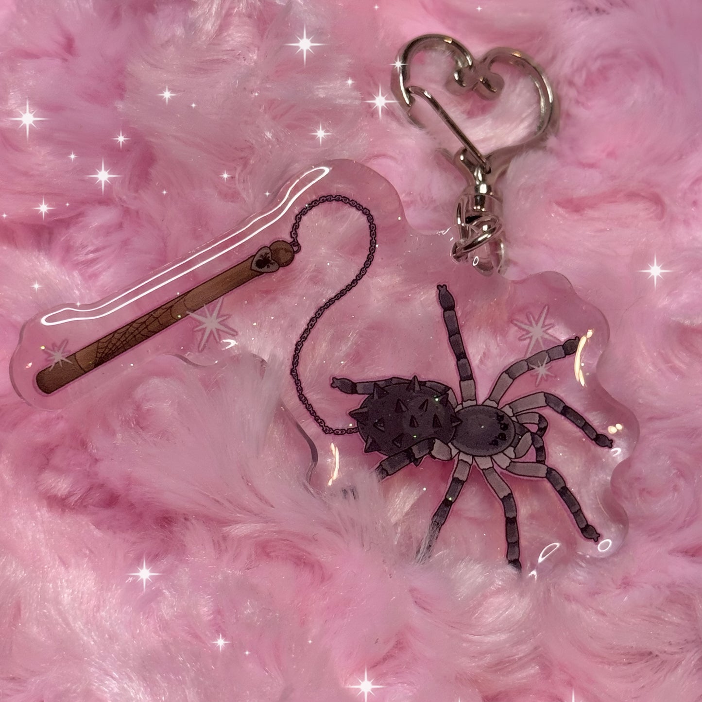 Flail Tarantula Keychain