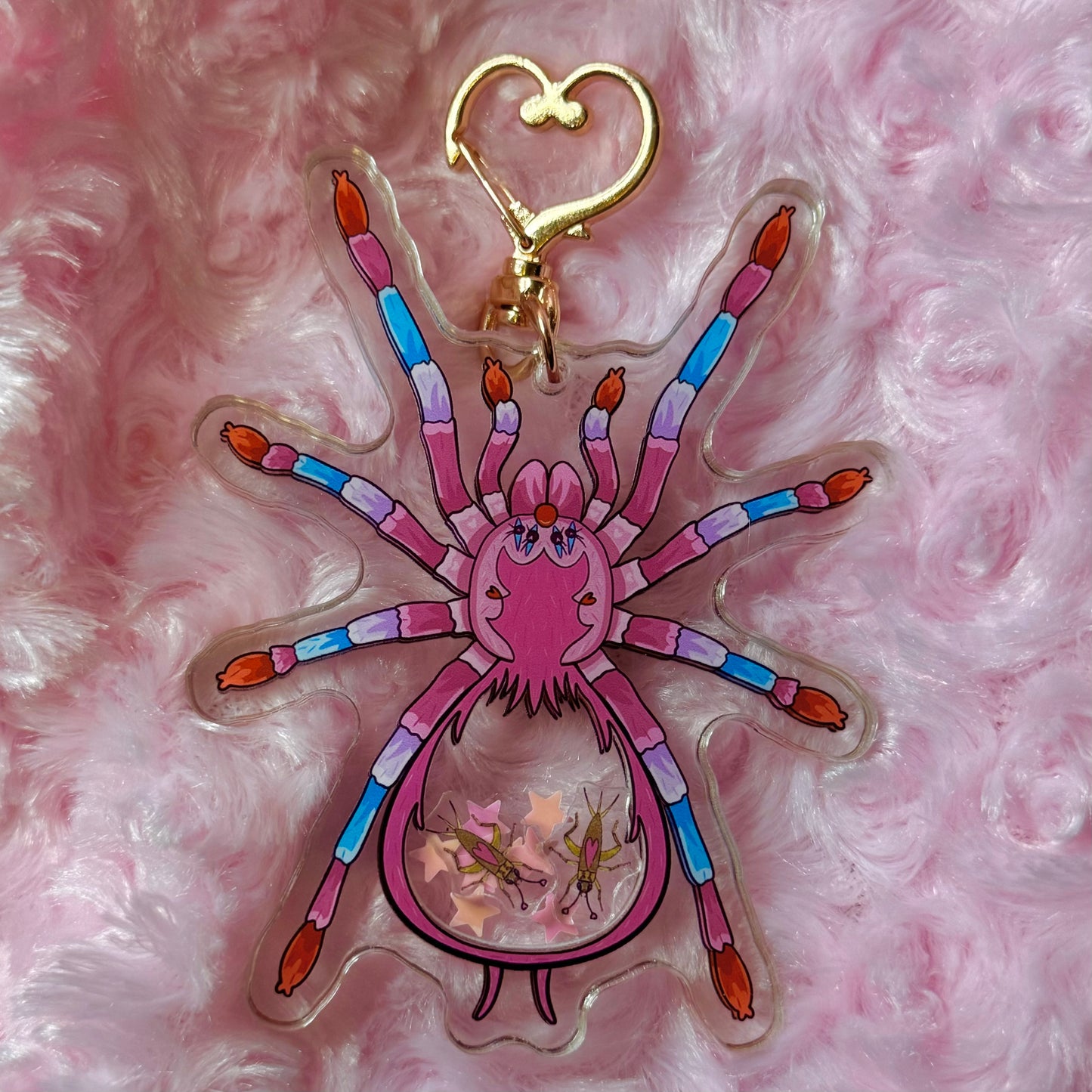 Cricket Shaker Keychain