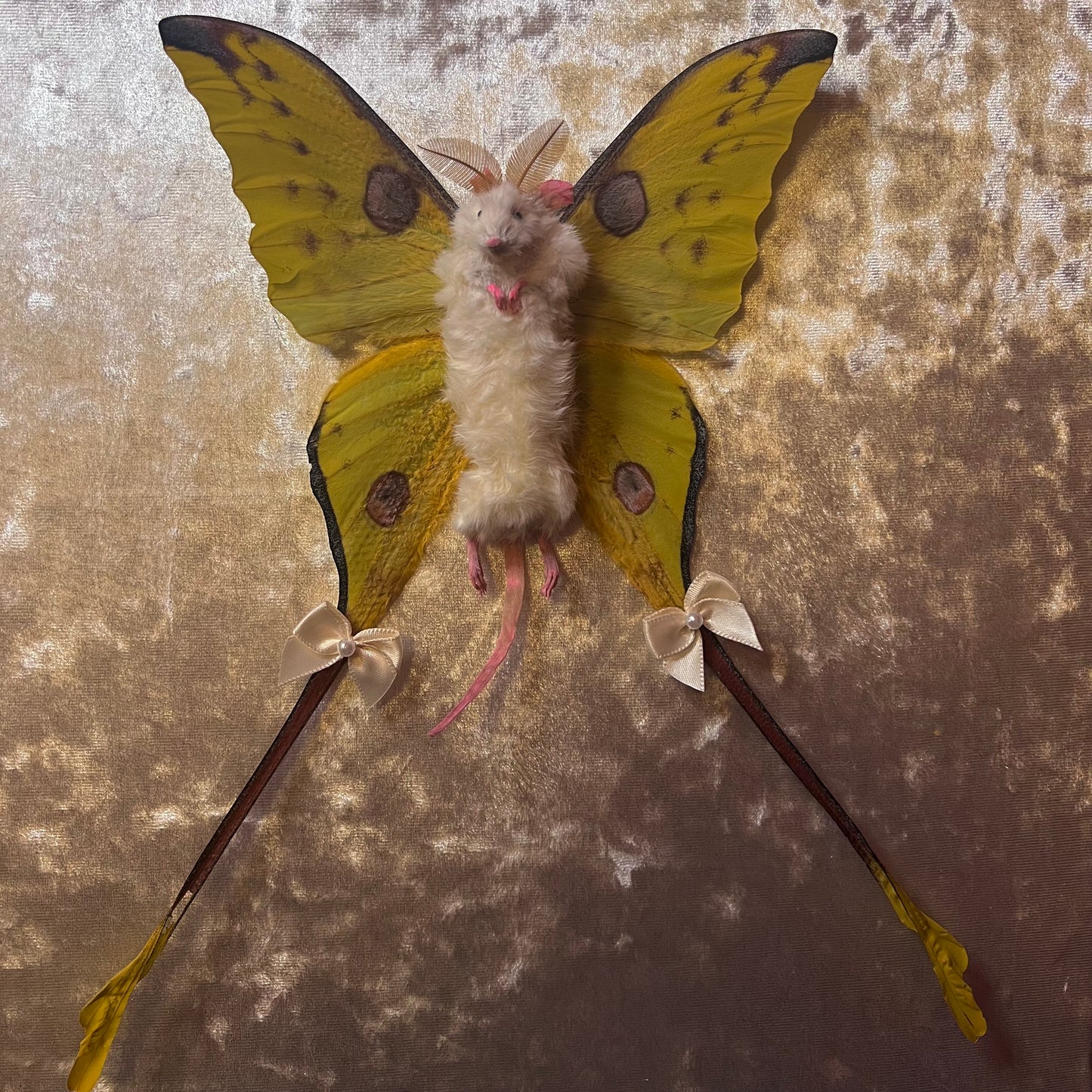 Moth Mousie Keychain