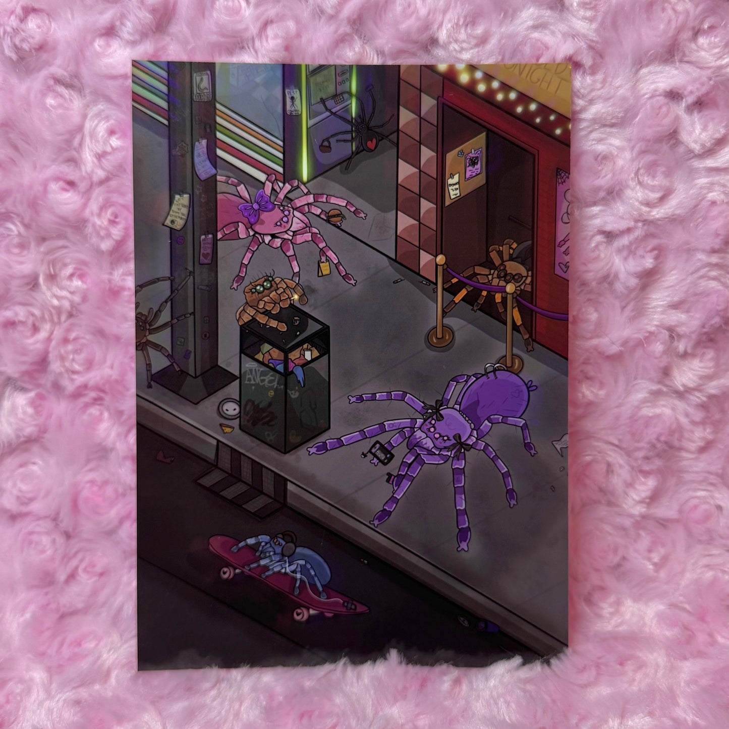 2am In Spider City Print