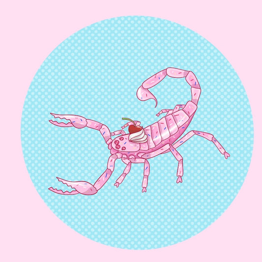 Scorpion Sundae Pin
