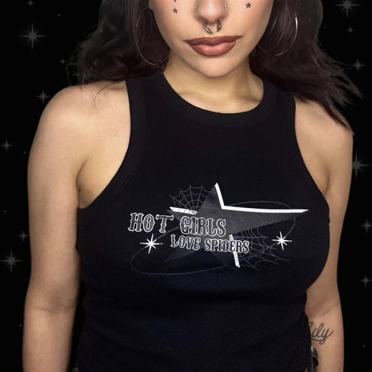 Hot Girls Love Spiders Tank