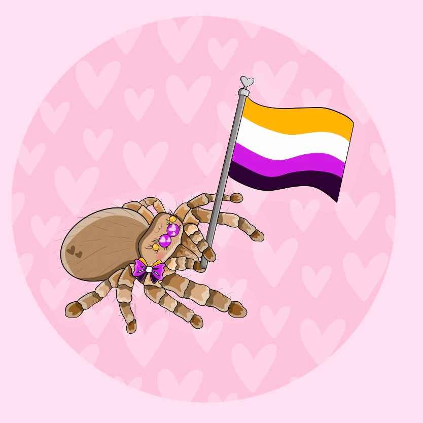 Nonbinary Pride Pin