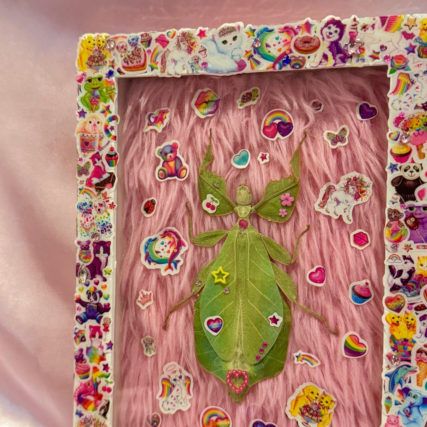 The Sticker Book Green Leaf Insect