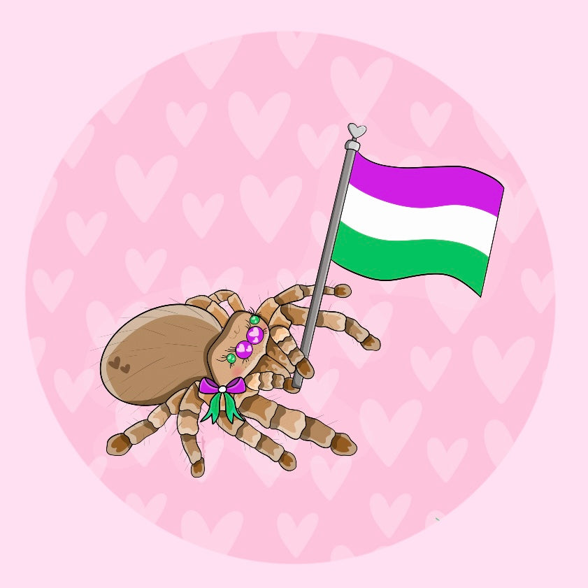 Genderqueer Pride Pin