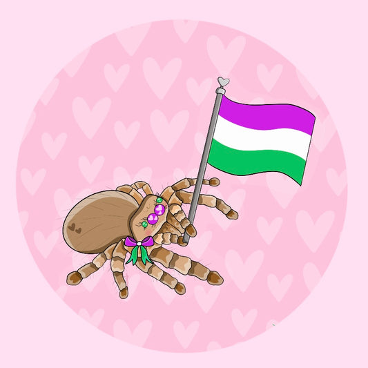 Genderqueer Pride Pin