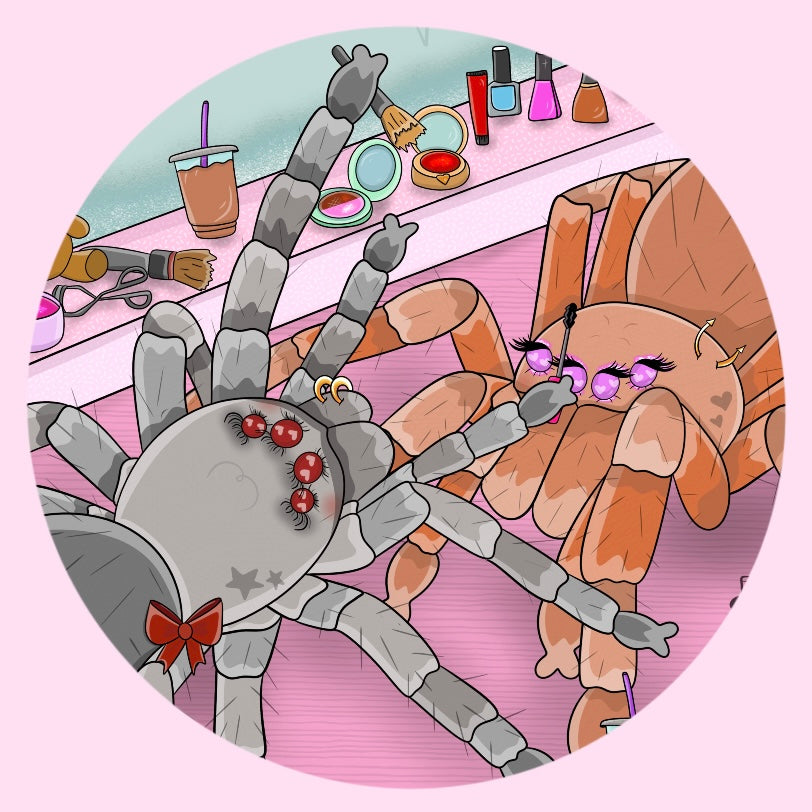 BFFs Tarantula Pin
