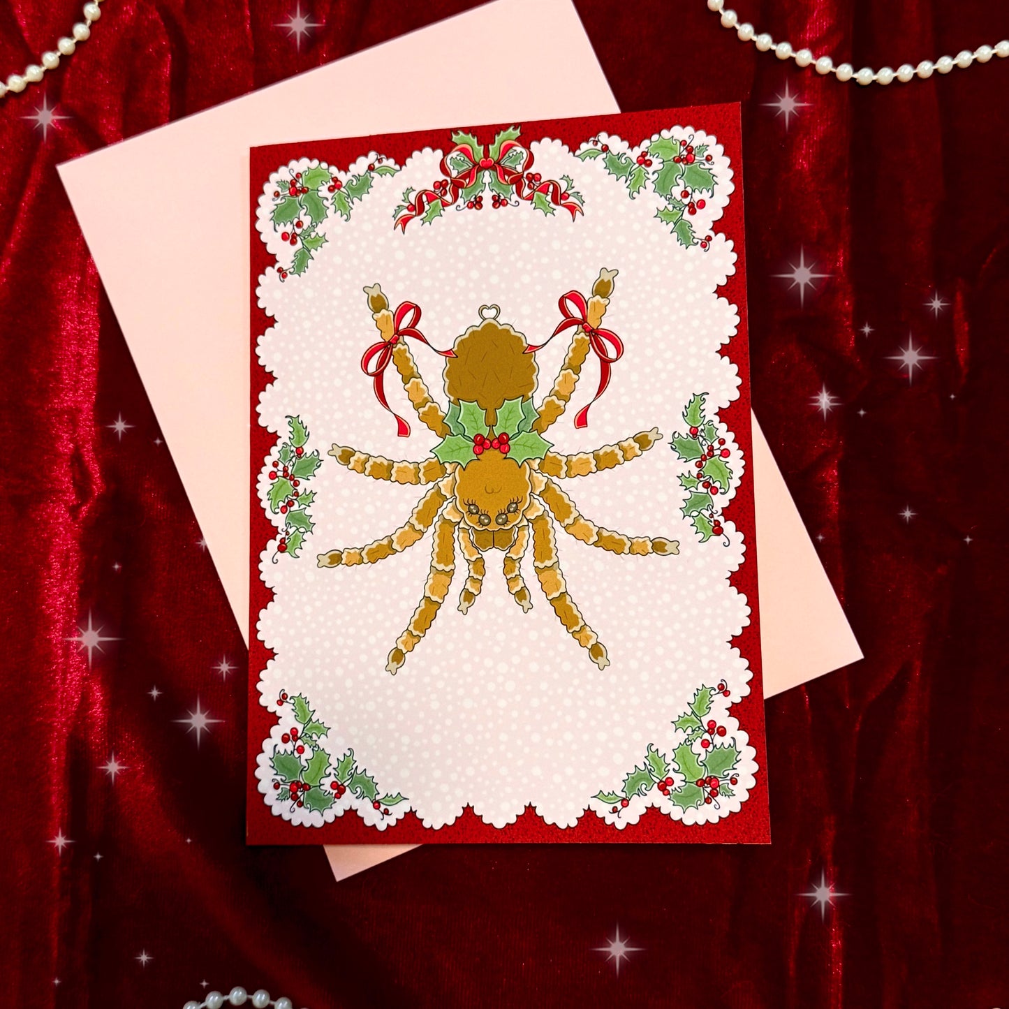 Spider Holiday Card Duo