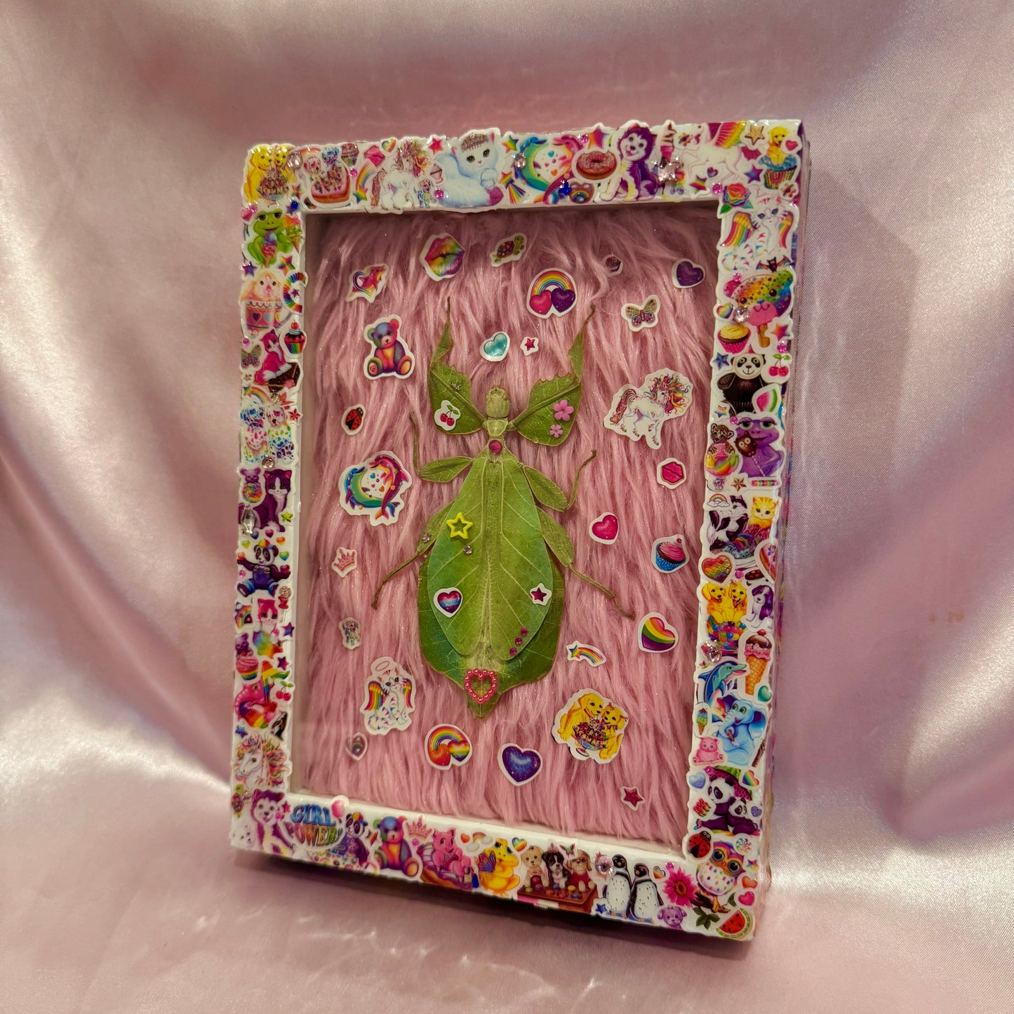 The Sticker Book Green Leaf Insect
