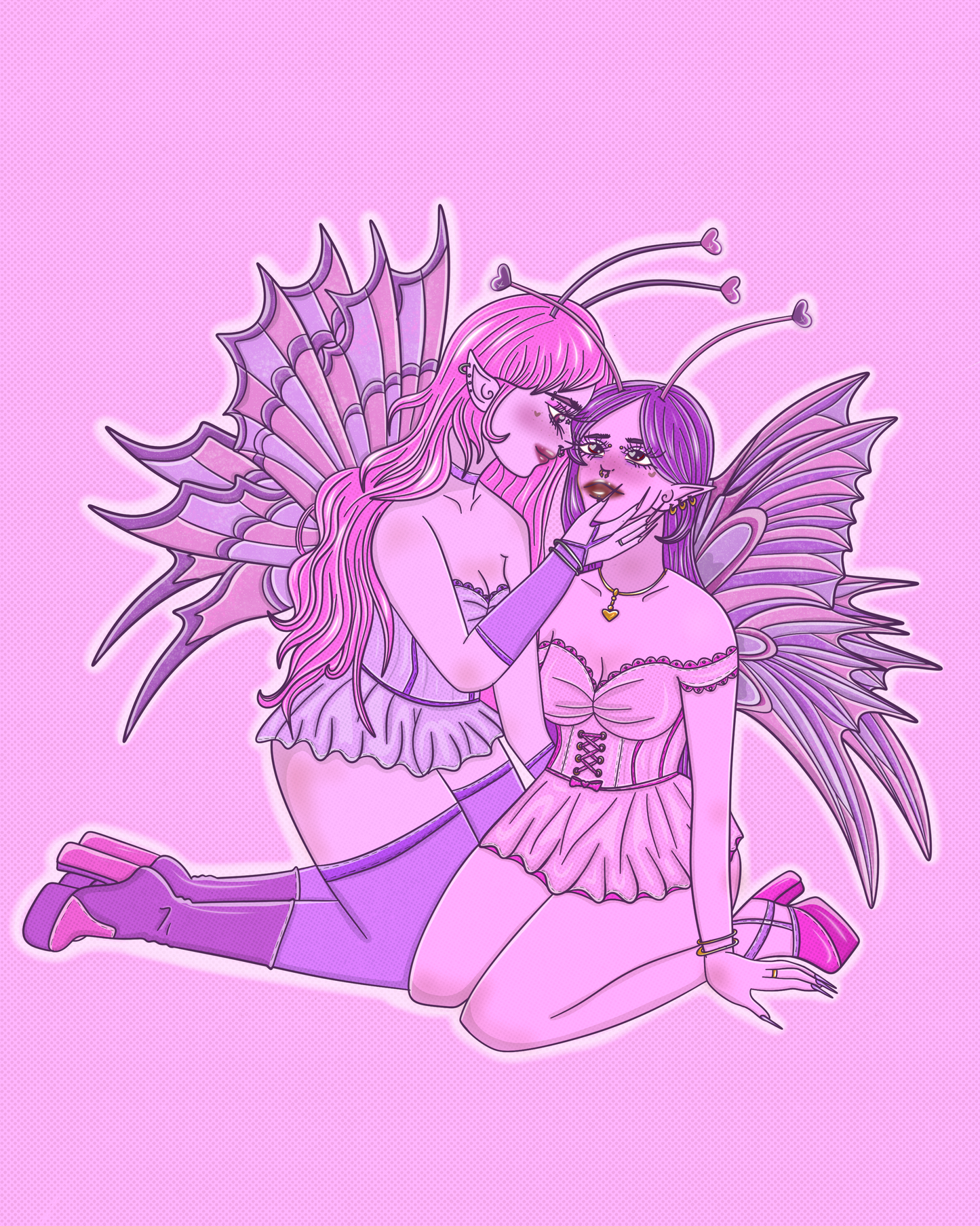 8x10 Fairy Femmes Print