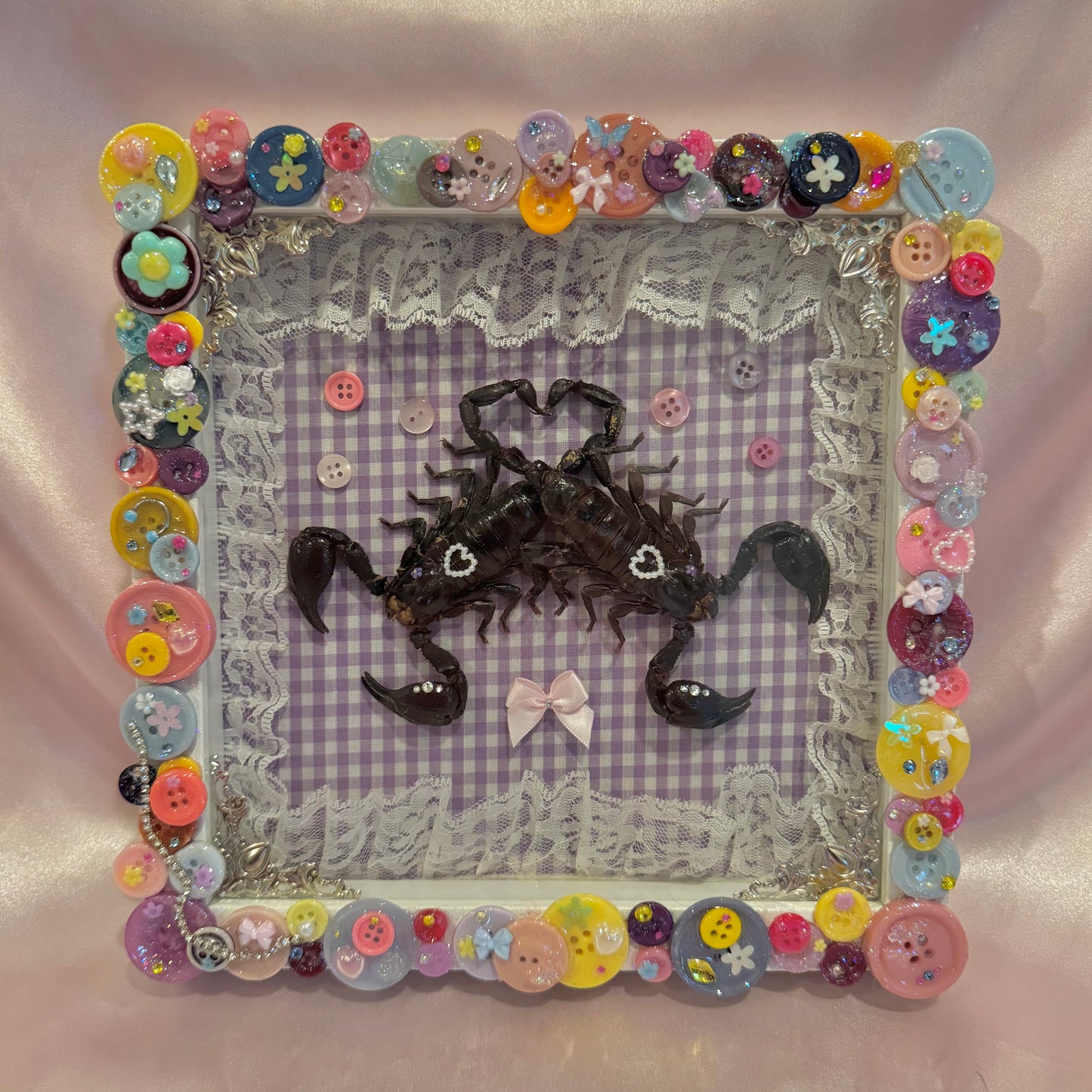 Scorpion Lovers Button Babies
