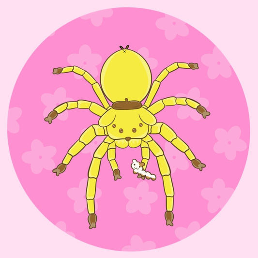 PomPomSpider Pin
