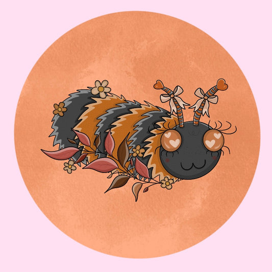 Wooly Caterpillar Pin