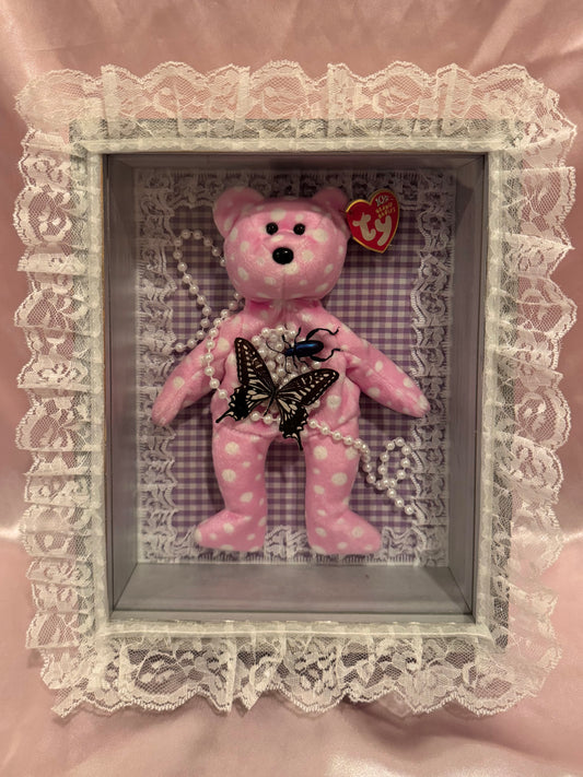 Beanie Bear, Asian Swallowtail & Leaf Beetle