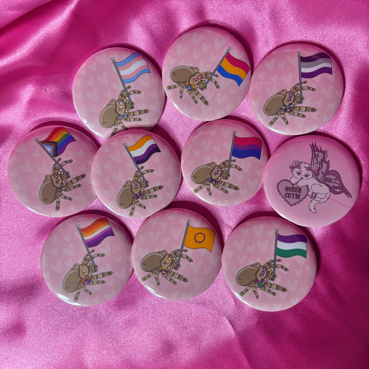 Nonbinary Pride Pin